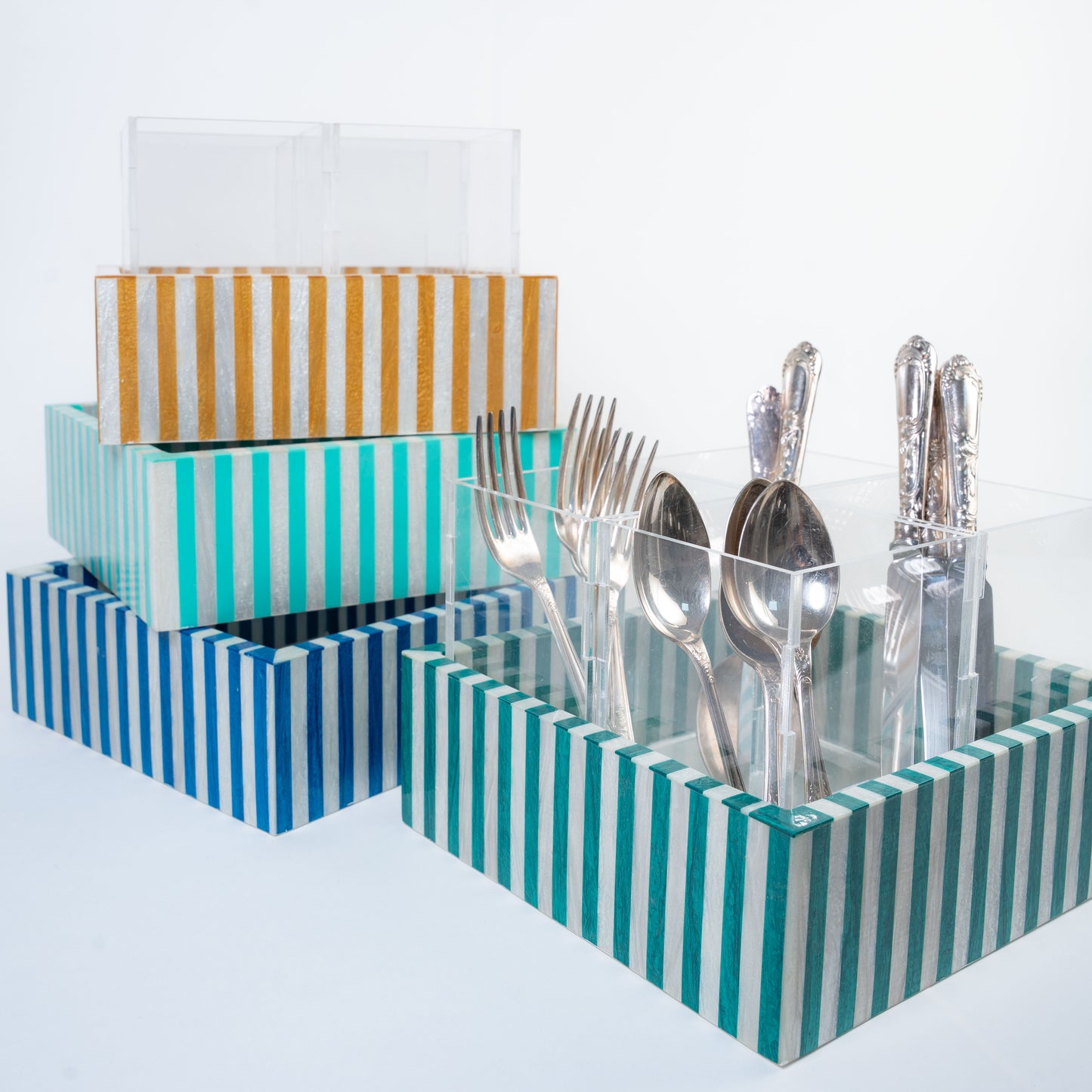 Pearl Luxe Cutlery Holder