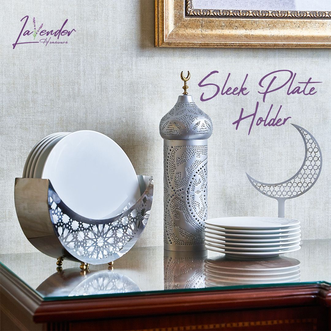 Crescent Plate Holder