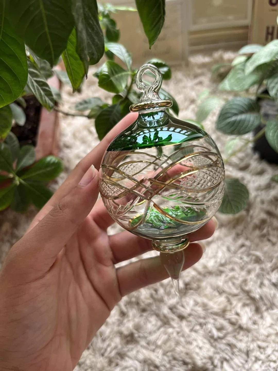 Colored Glass Ornament