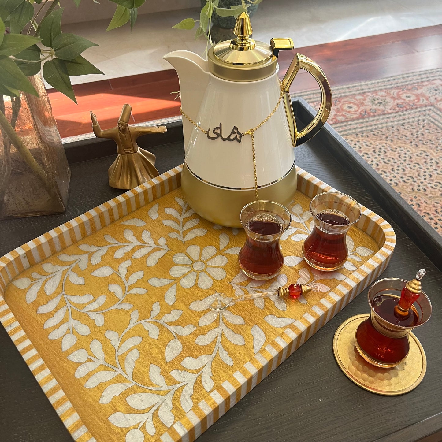 Rectangular Sadaf Tray