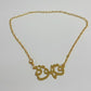 Kahwa Gold Brass Chain