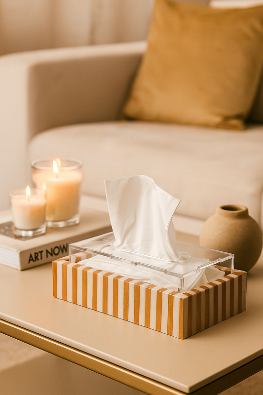 Pearl Luxe Tissue Box