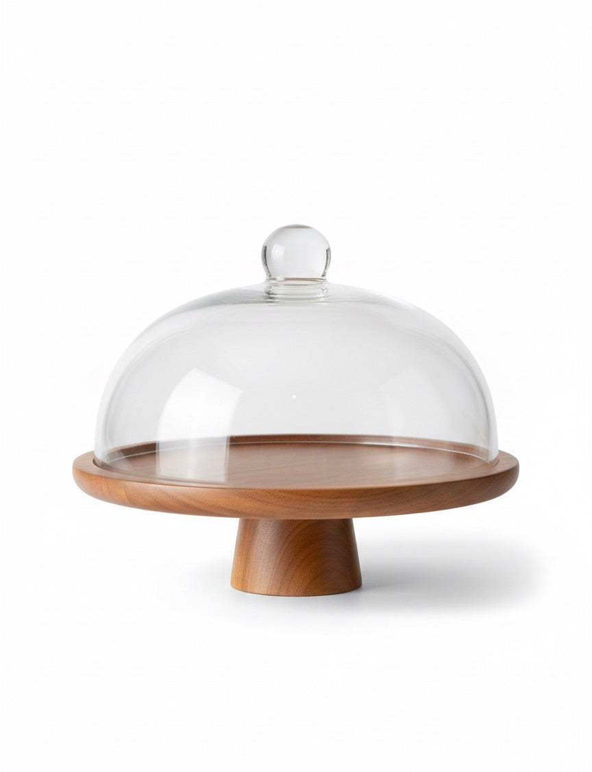 Wood Cake Stand