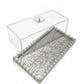 Rectangular Sadaf Tray with Cover