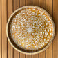 Round Sadaf tray