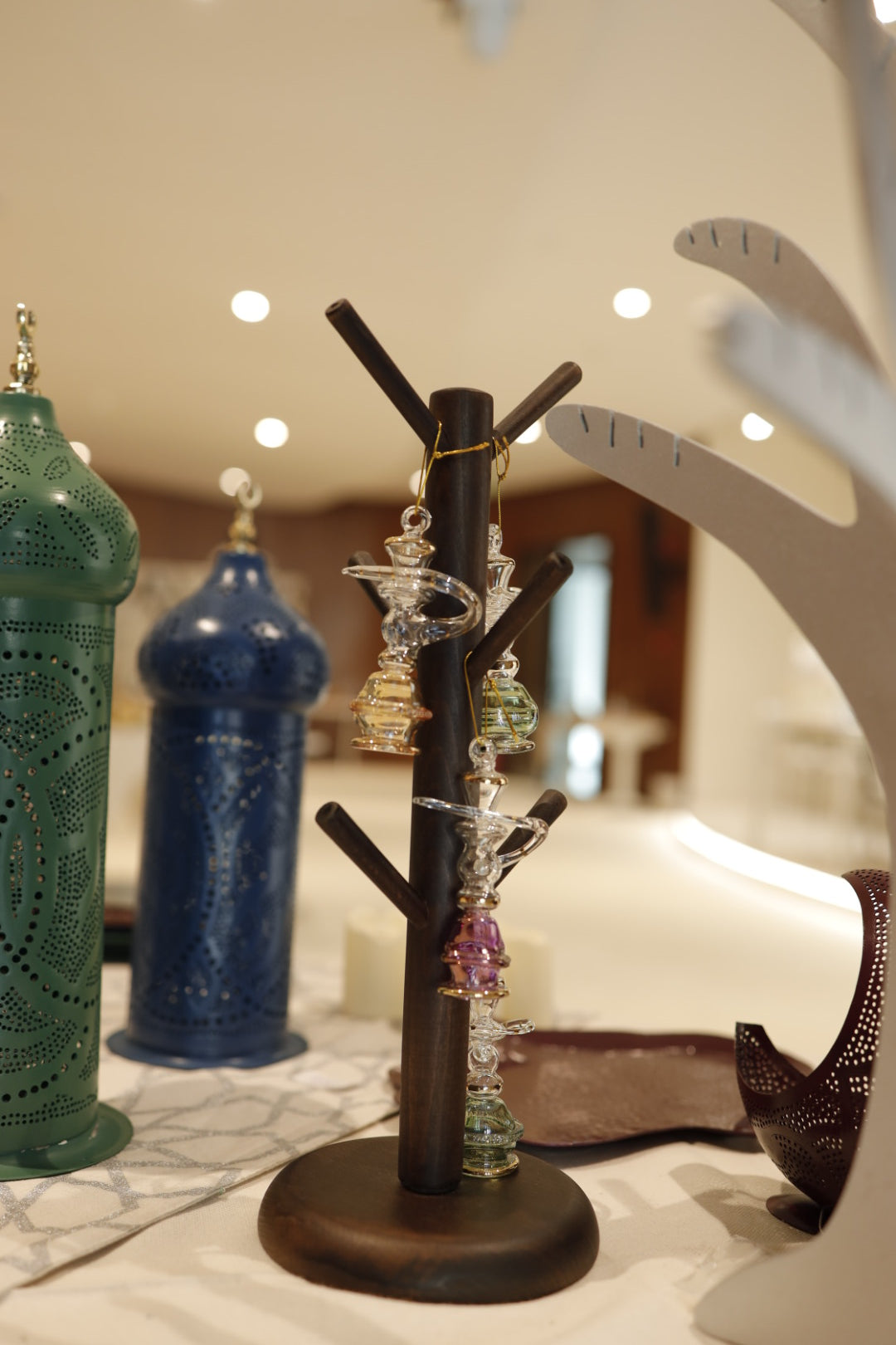 Colored Glass Ornament